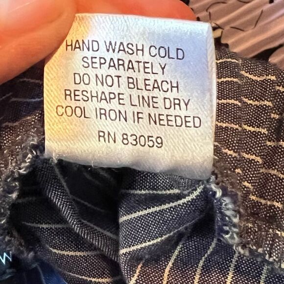 Drew striped flowly pants. Size xs - Picture 7 of 9